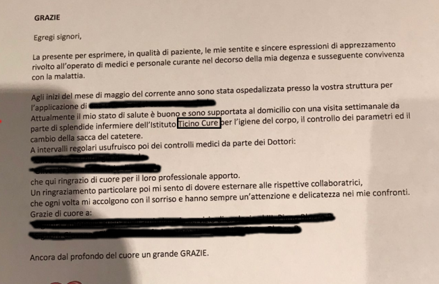 Ringraziamenti bazzucchi